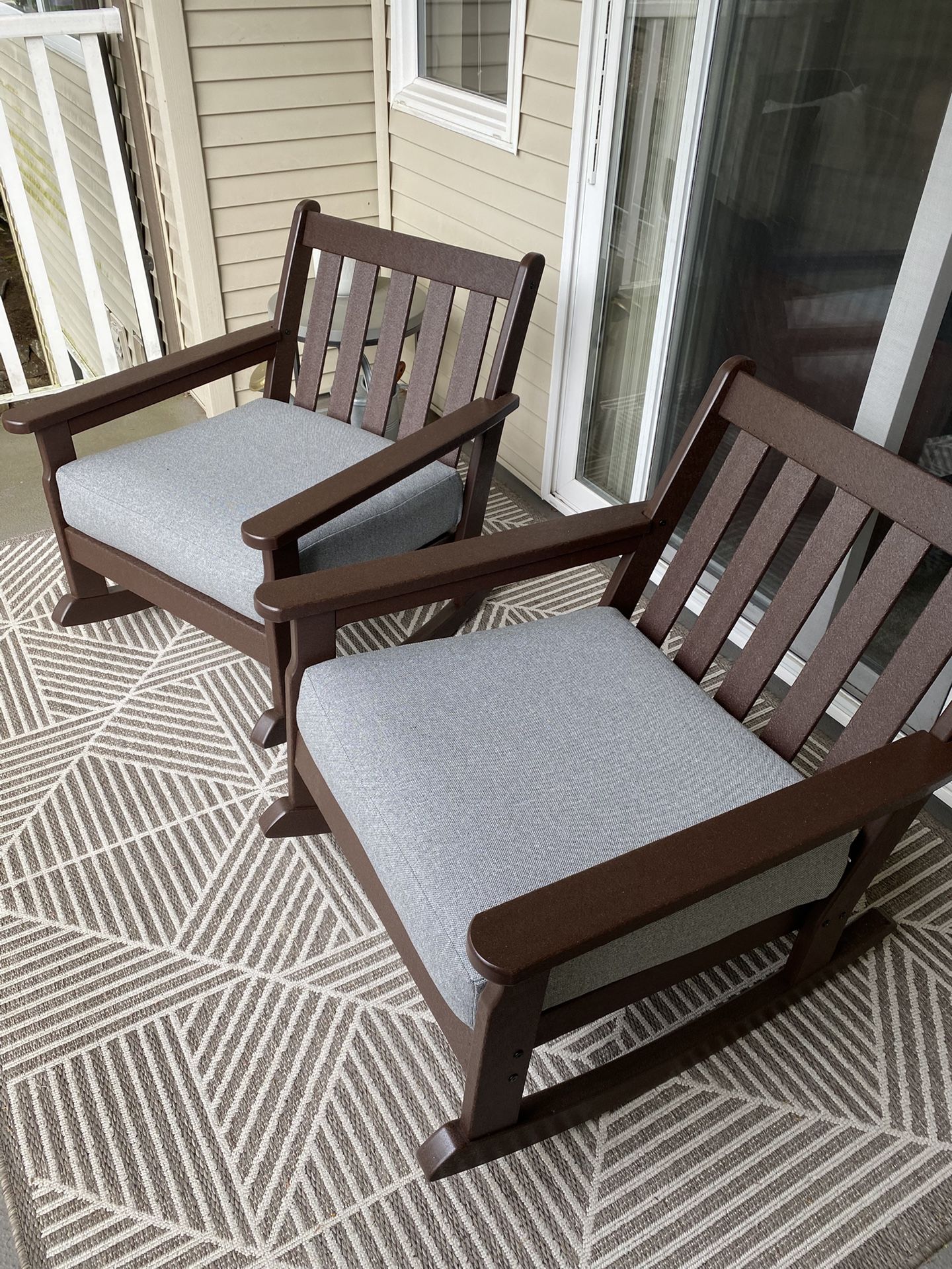2 Pollywood Rocking Chairs