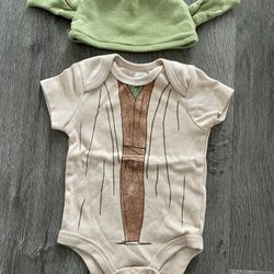 Star Wars Yoda Infant Onsie