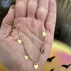 14k PAPER CLIP CHAIN 