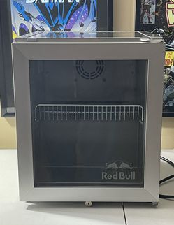 Red Bull Mini Fridge Eco Baby Cooler LED 0.62 cu Ft. NEW