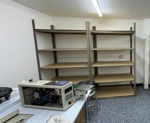 Industrial Racks 48 in W x 30 in D Used Heavy Duty Storage Shelving 5 Tier Delivery Available