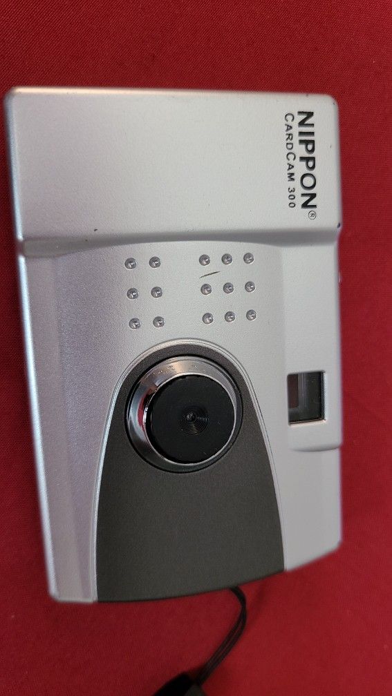 Nippon CardCam300 - Digital Camera Video Recorder WebCam Tiny 2 oz. Camera