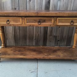 Rustic Pine sideboard - Solid Heavy