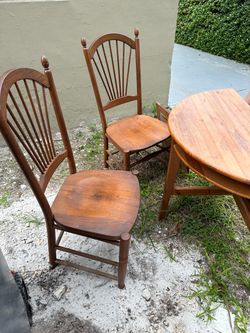 Free tables and chairs