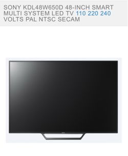 Sony KDL48W650D 48-Inch Smart LED TV