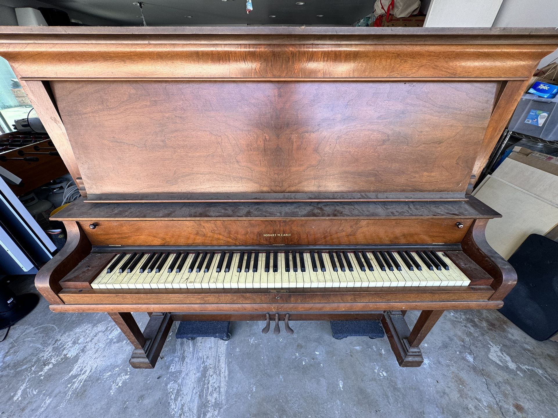 Hobart M. Cable Piano Between yrs. 1915 and 1920
