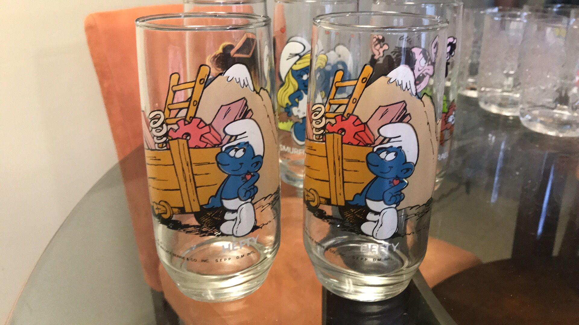 McDonald’s And Disney vintage Glasses