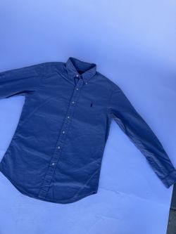 Polo Ralph Lauren Oxford Shirt - Mens M, Blue, Slim Fit Button Down