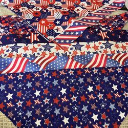 $3 4th Of July DOG SCARFS