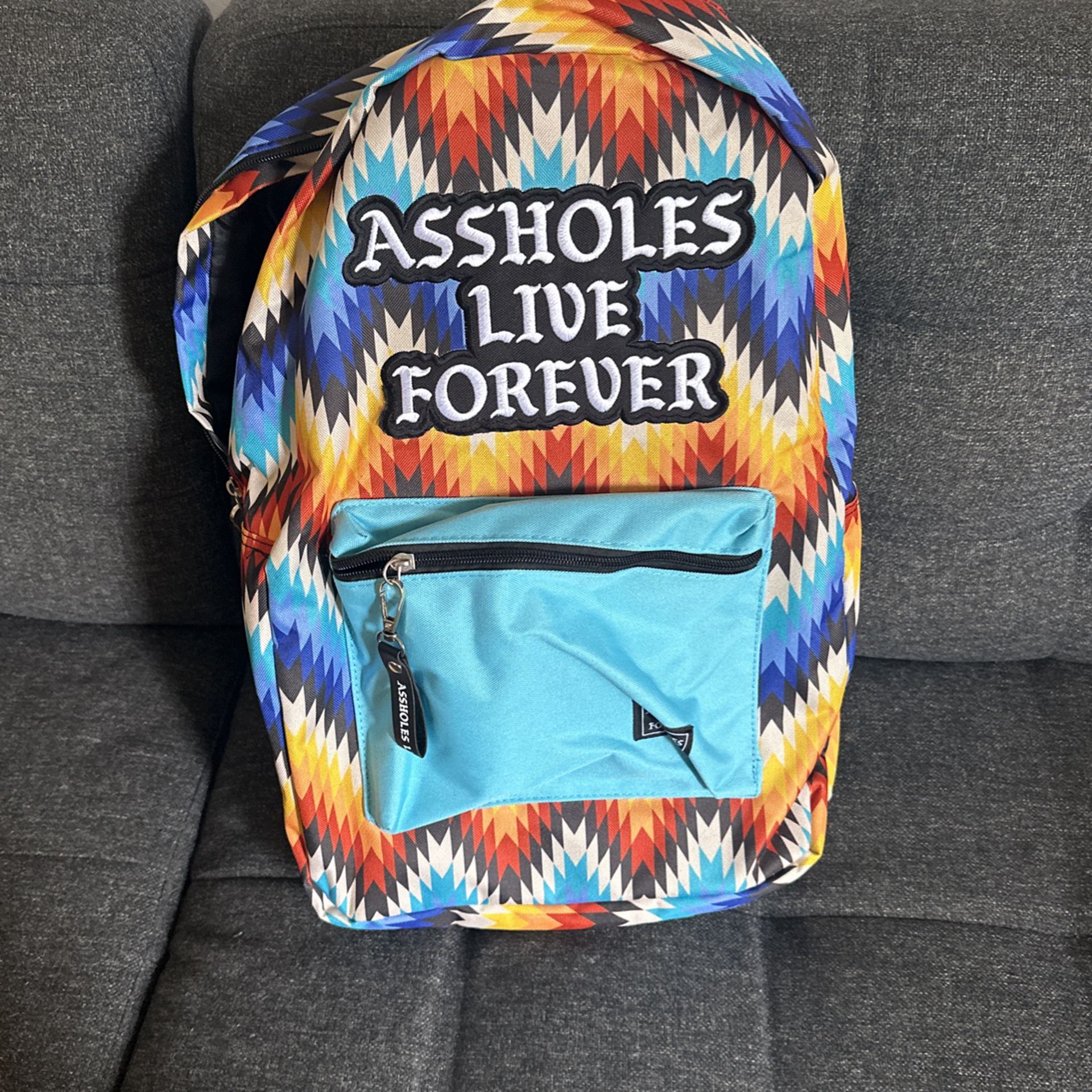 Assholes Live Forever Backpack