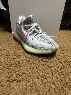 Size 6.5 Adidas Yeezy Boost 350 V2 Low Blue Tint
