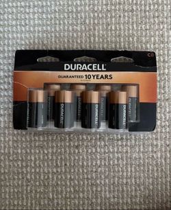 Duracell Coppertop C Batteries- Alkaline