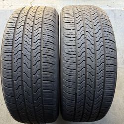 2 Firestone Tires 215/55/17