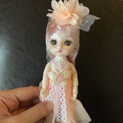 16cm Doll Set Gift Box 13 Movable Joints 3D Eyes BJD Girl Dress Up DIY Toy Fashion Dress Clothes Dolls Children's Gifts   Please check my selling page