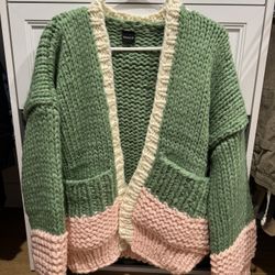 Saachi Kimono Pink Green
