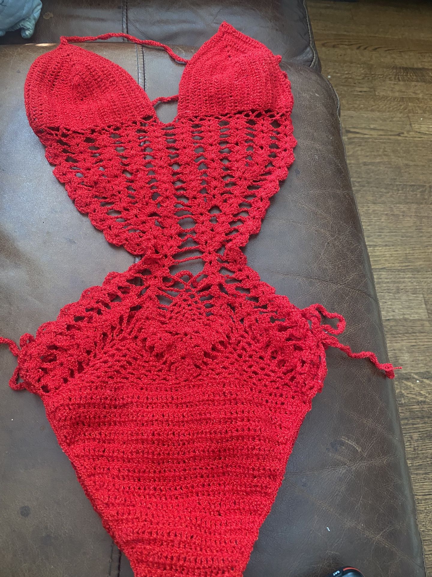 Fashion Bikini /swing Suits crochet Trajes De Baño