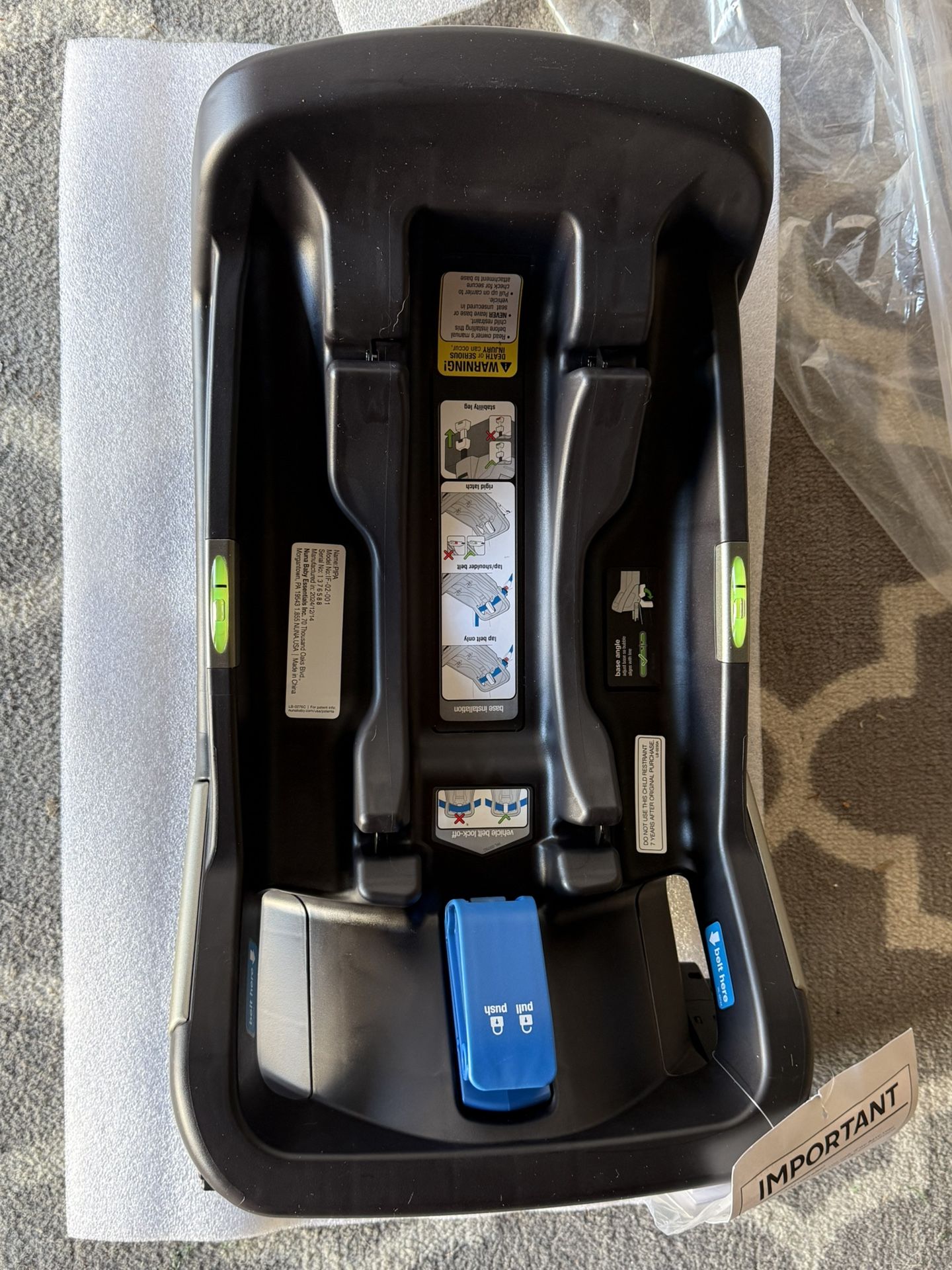 New Nuna PIPA Infant Car Seat Base