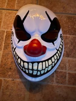 Evil Clown Halloween Costume Mask
