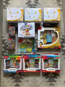 Pokémon TCG Collection Lot – Multiple Sealed Sets