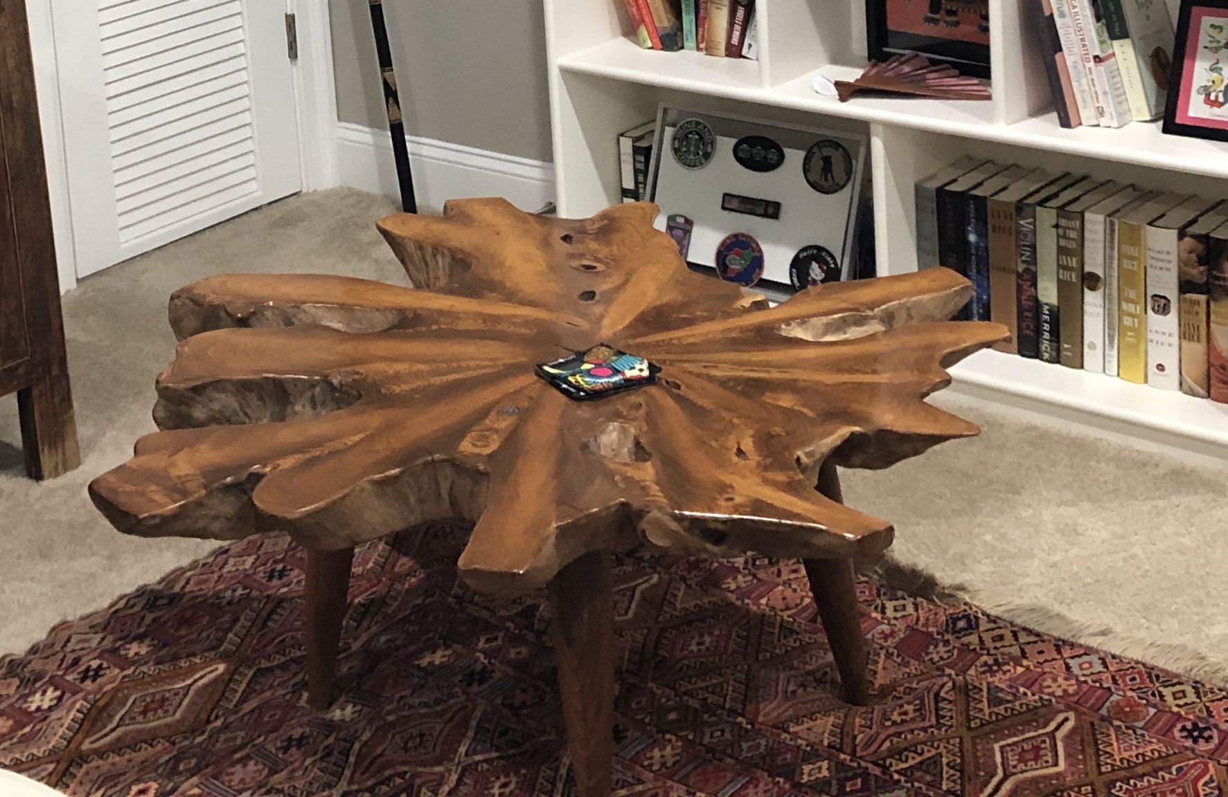 Unique Wood Coffee Table 