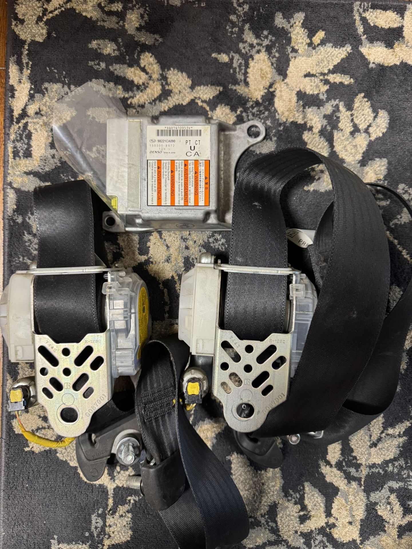 Subaru Brz Scion FRS Seatbelts