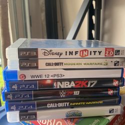 Ps4 And PS3 Games 