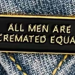 Cremation / Equality Metal Pin