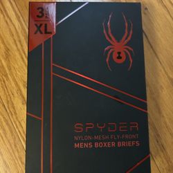 NWT Spyder men’s nylon-mesh fly-front boxer briefs 3 pack size XL