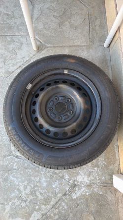 Rim and tier for Honda civic, $75
