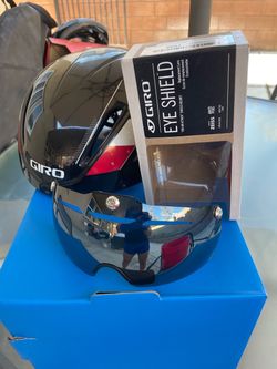 Giro Air Attack Shield aero road cycling helmet (medium)