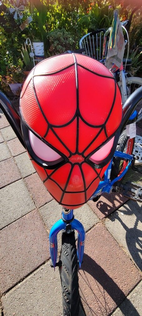 Spiderman Bike Like New Garage Kep Ready For The Summer