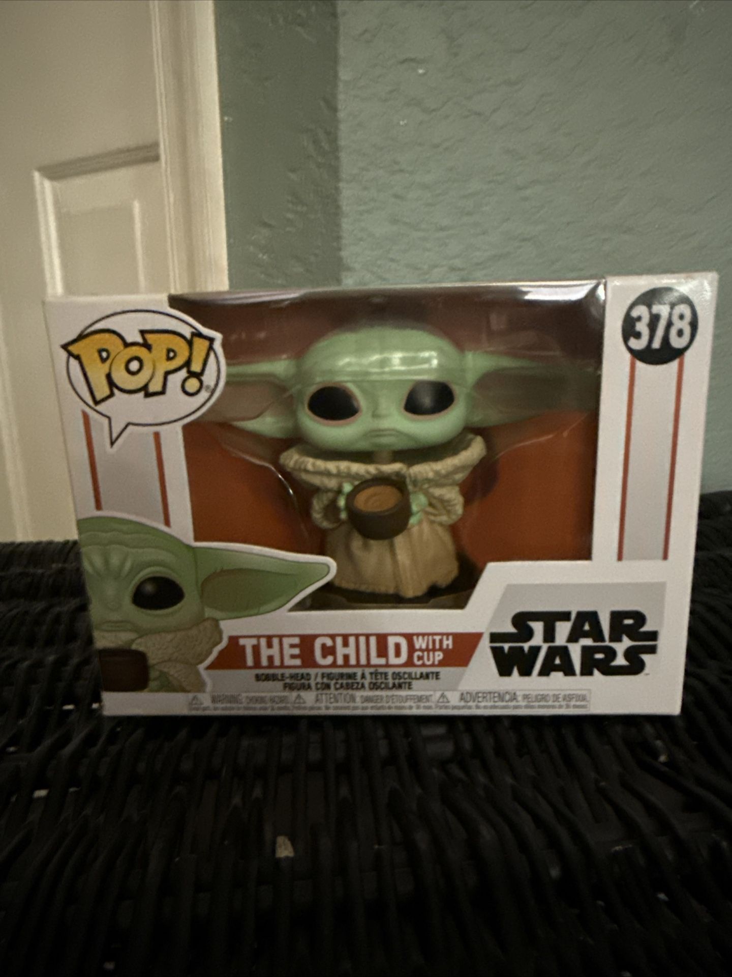 Grogu With Cup Funko Pop