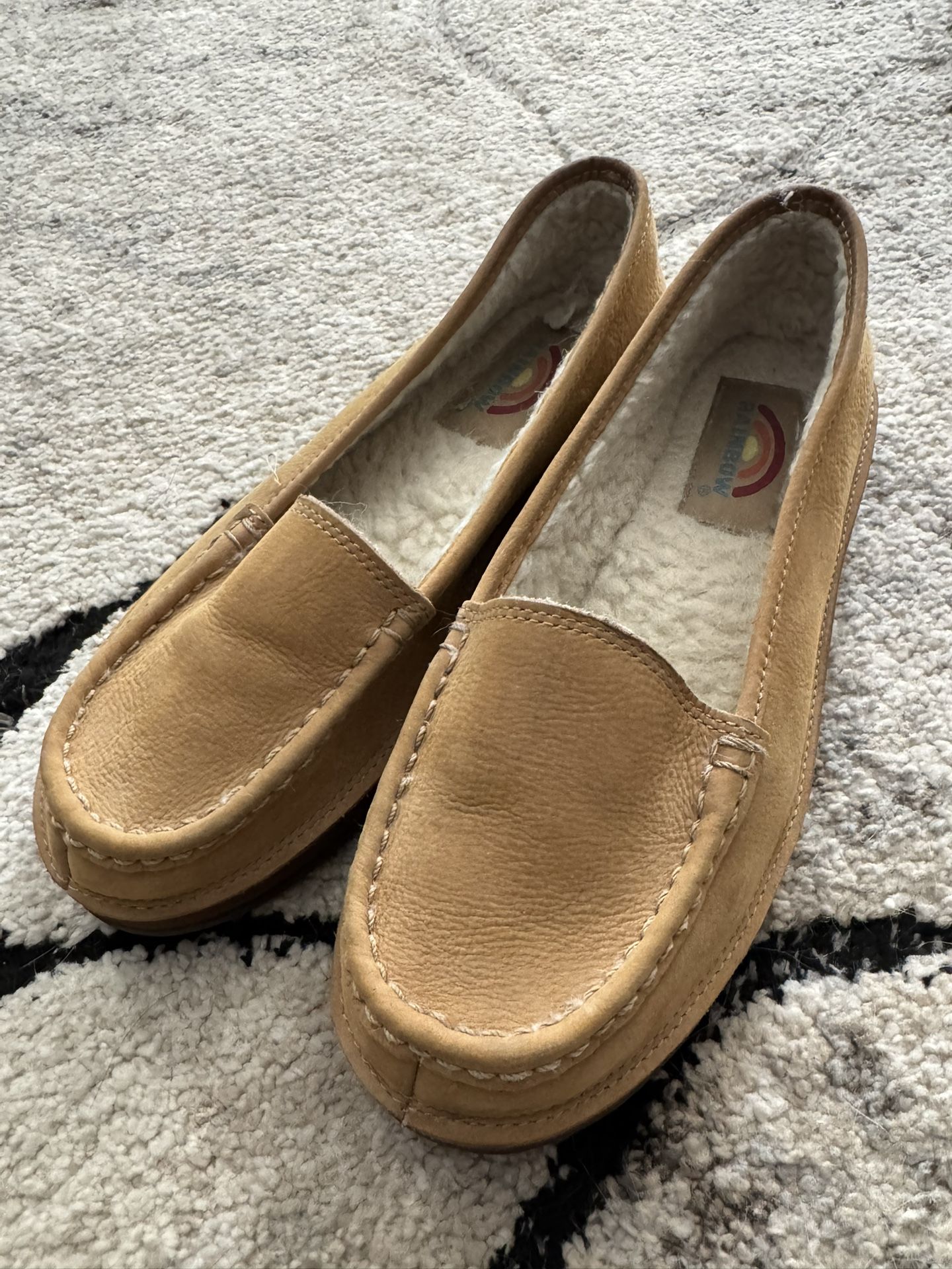Rainbow Loafers w/ Fleece Lining WOMENS