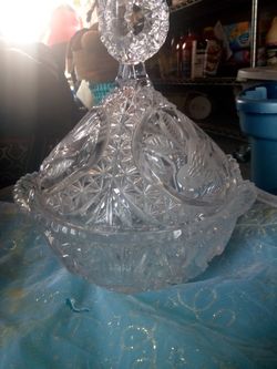 German crystal bowl