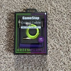 GameStop coiled cable unopened and sealed in original box