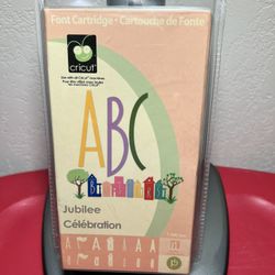 Cricut Cartridge -Jubolee ABC