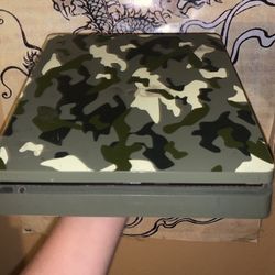Digital Only Camo Version Call Of Duty World War II PlayStation 4 Slim Video Game Console System PS4