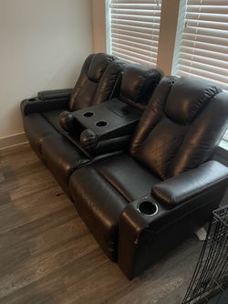 2 piece Recliner Sofa set