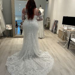 Calle Blanche Wedding dress Size 20