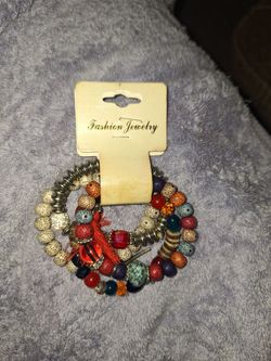 Fashion Jewelry Beaded Stretch Bracelet Set