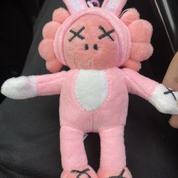 Pink Kaws Plush Doll 