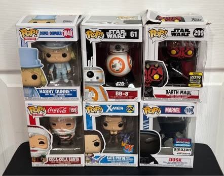 Funko Pop box condition varies just $5 each