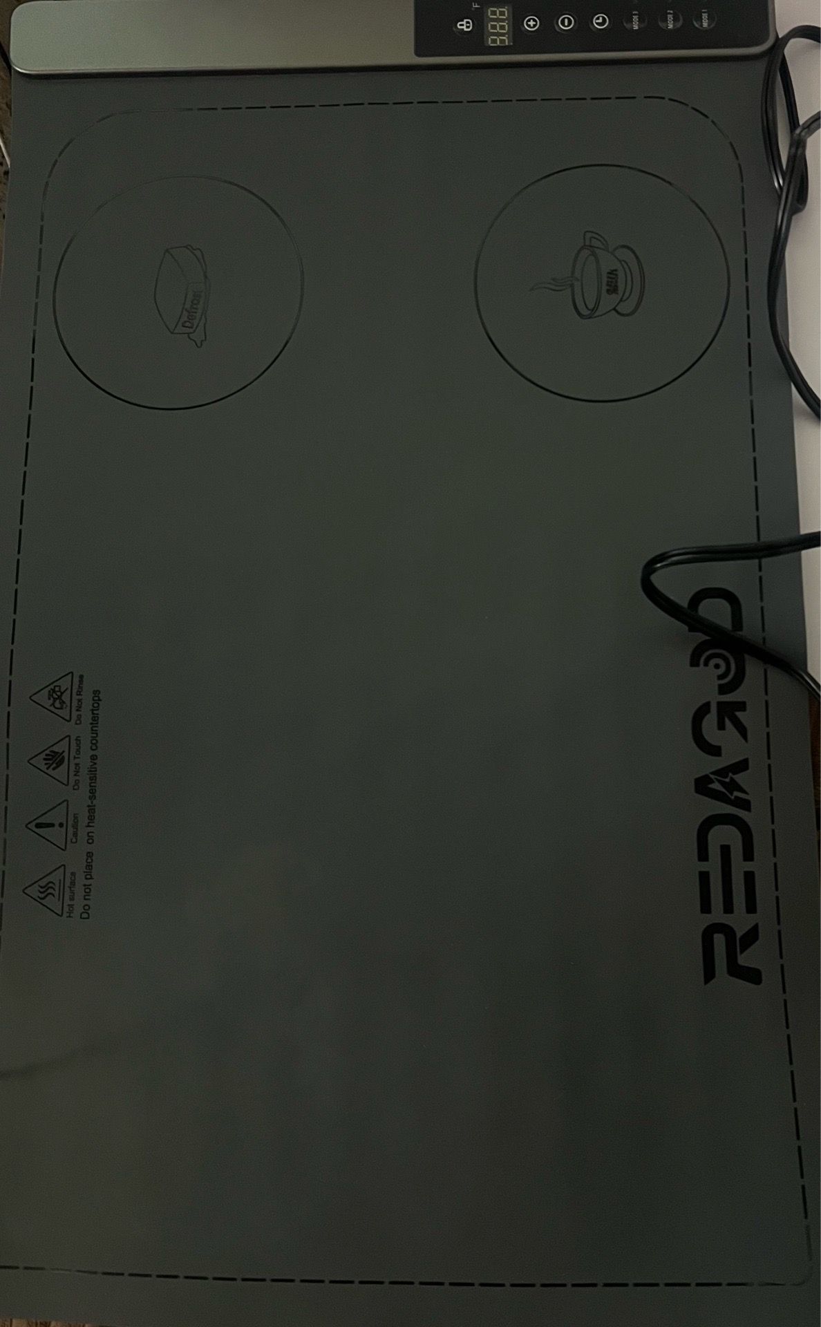 Food Warming Mat with 3-Zone Heating Mode