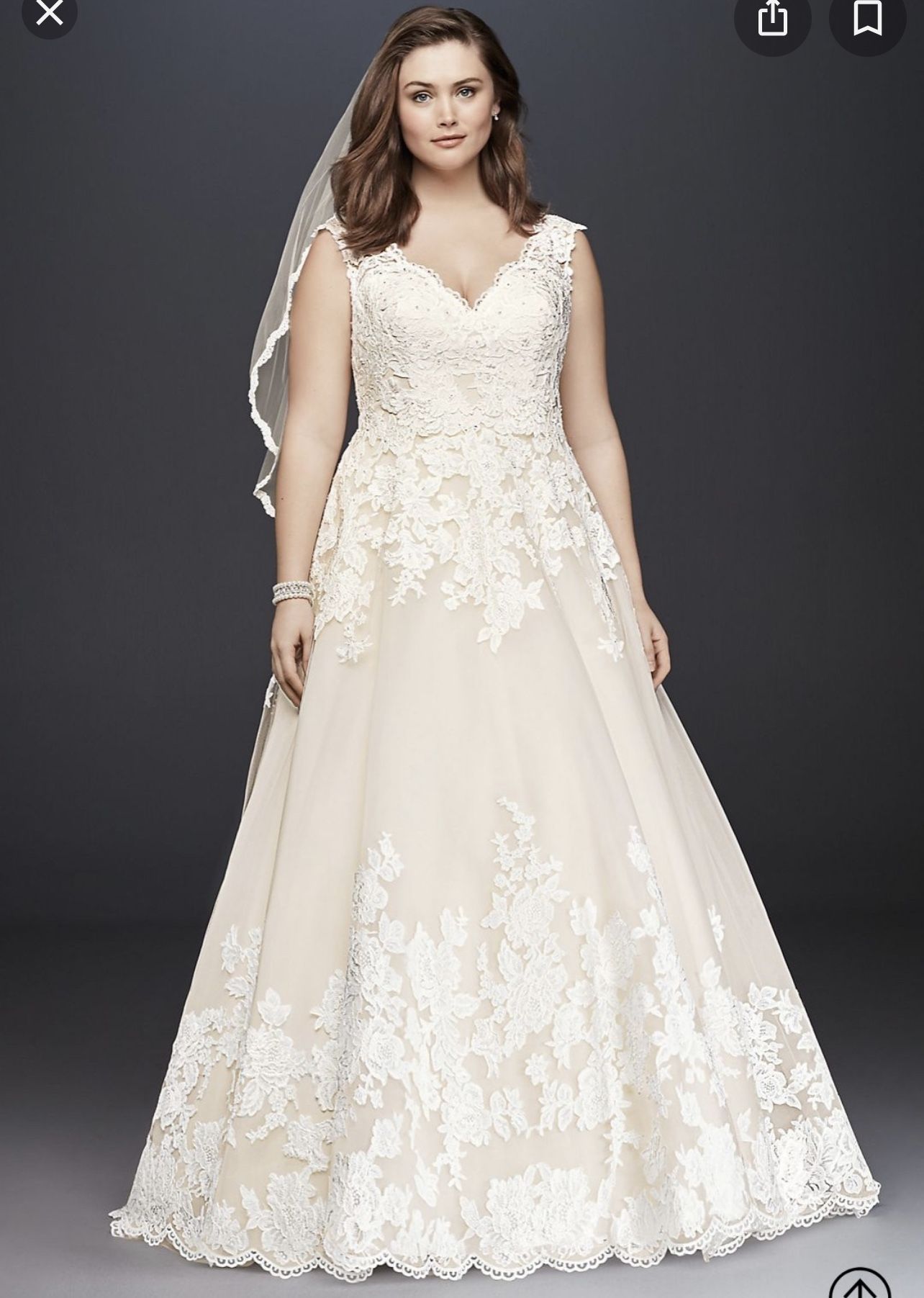 Wedding Dress David’s Bridal Collection