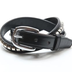 Tory Leather 1” English Bridle Leather Clincher Belt 