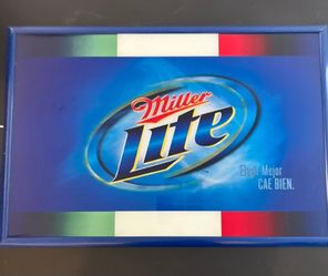 Miller Lite Bar Sign