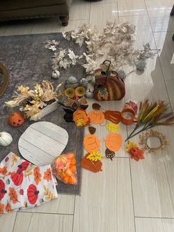 Fall decorations asstd
