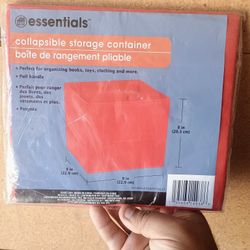 Collapsible Storage Container Red