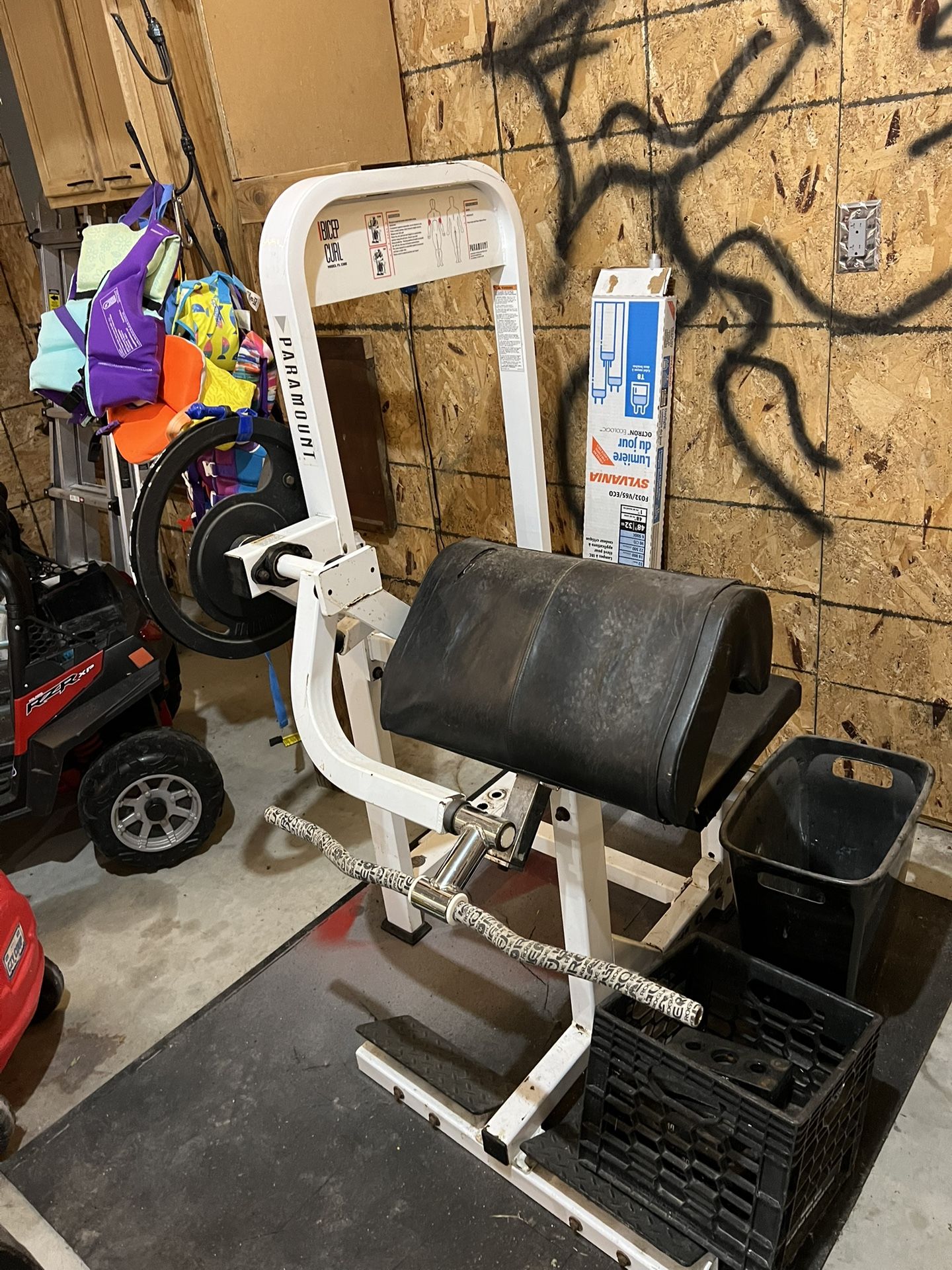 Paramount Bicep-Curl Macine