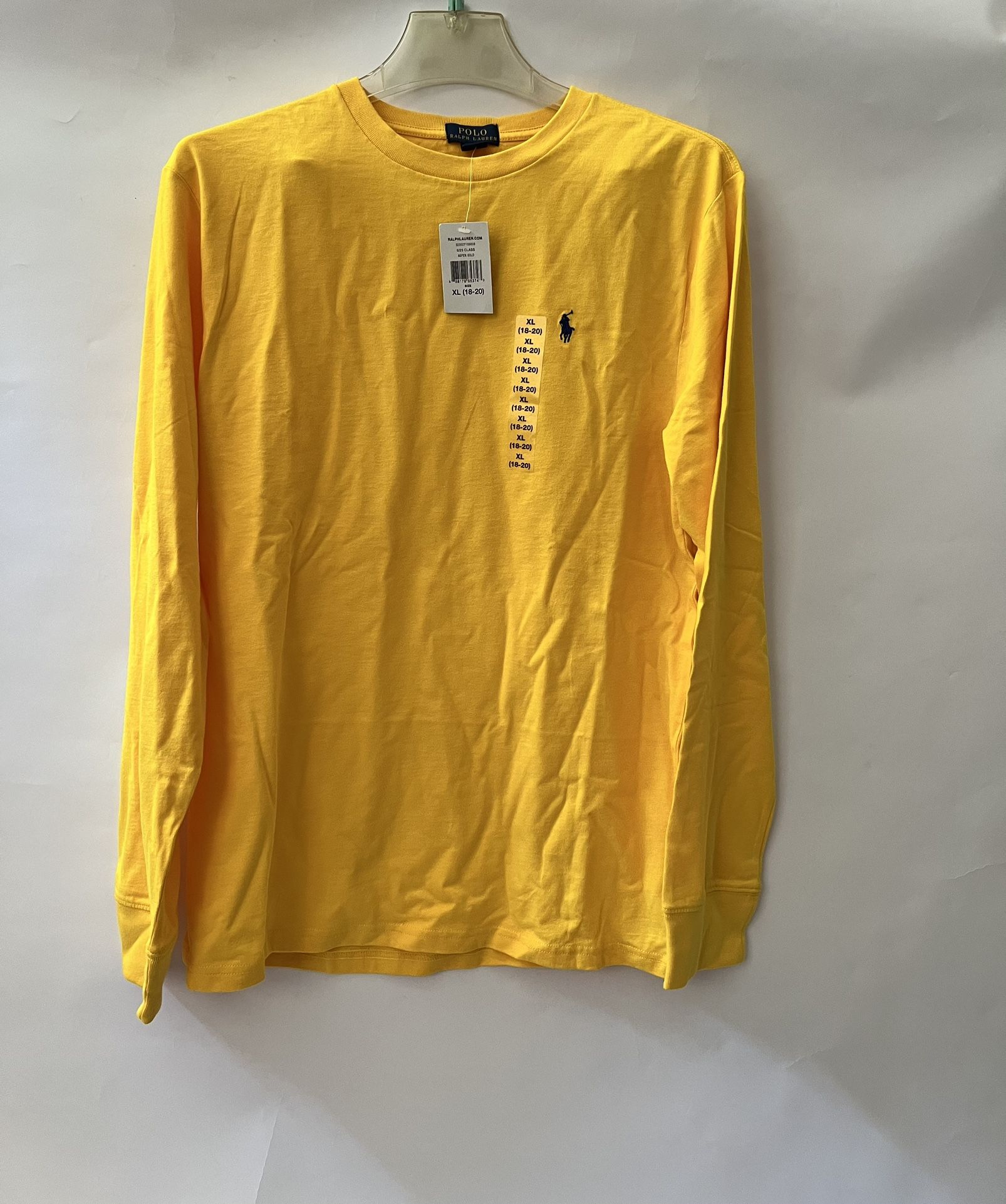Polo Ralph Lauren Mens Long Sleeve Crew Neck T-Shirt